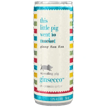 Squealing Pig Ginsecco Gin Prosecco Spritzer Wine
